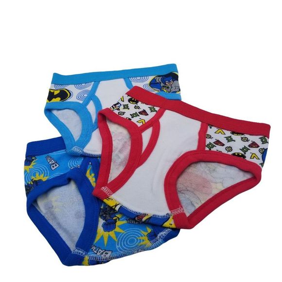 Batman Superheros 4T toddler 3 pk variety pack nwot late y2k